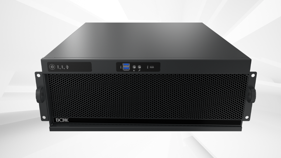 APEXX 4 system in rackmount orientation