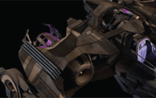 Animated airplane called the Wasp Fighter